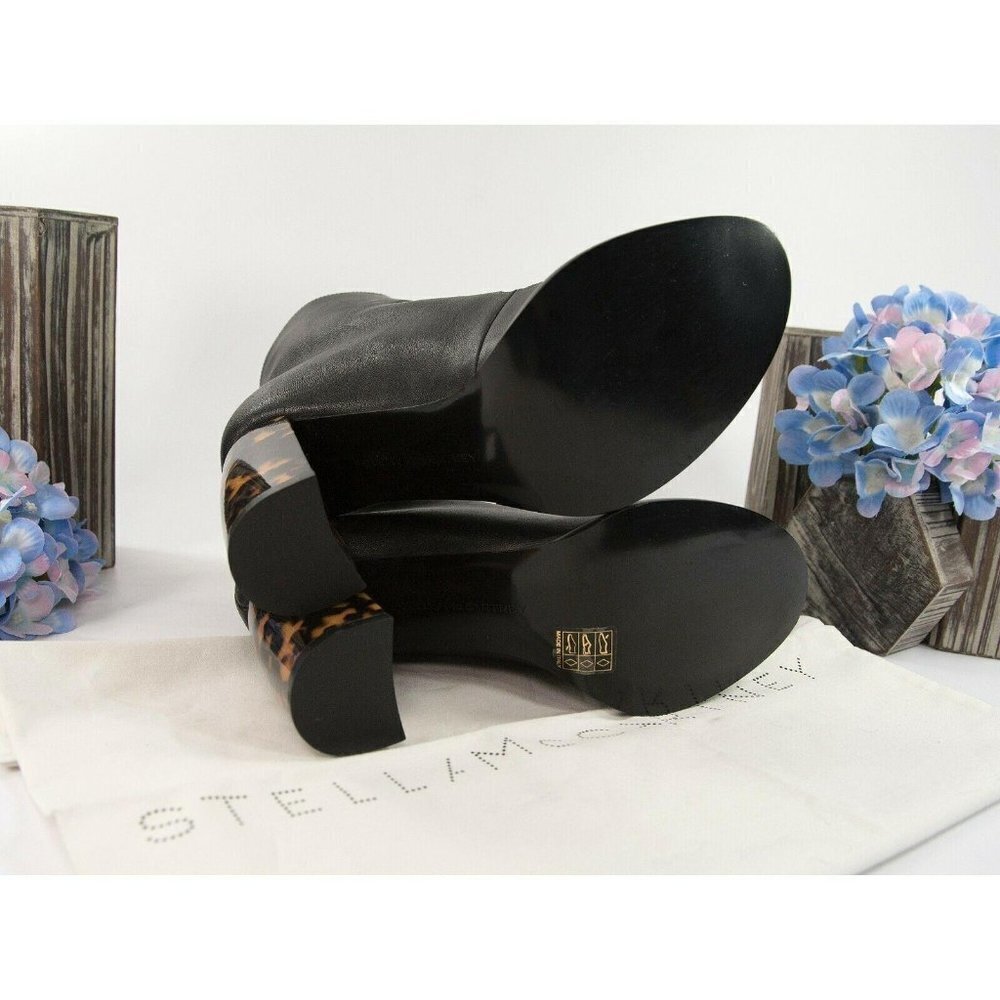 Stella McCartney Faux Leather Vegan Posie Boots 37.5 NIB - Picture 9 of 10